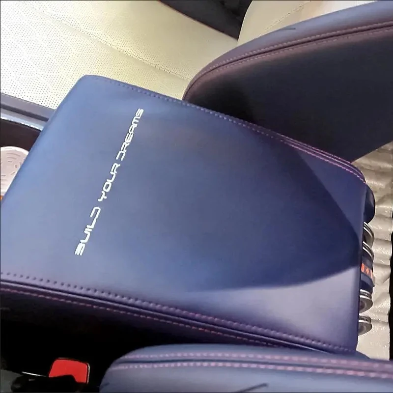 

Чехол для автомобильного подлокотника BYD ATTO 3 2022-23, кожаный коврик для автомобильного подлокотника, внутренний автомобильный контейнер для хранения, пылезащитный чехол для подушки