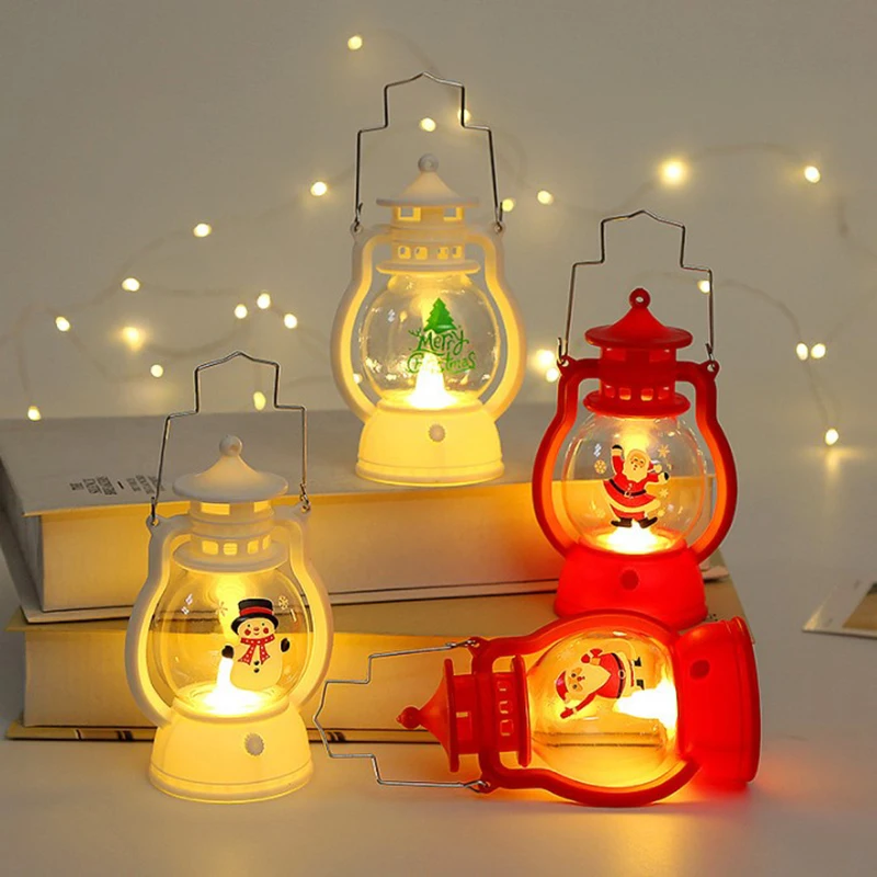 

LED Christmas Light Merry Christmas Decorations For Home Table Xmas Gifts