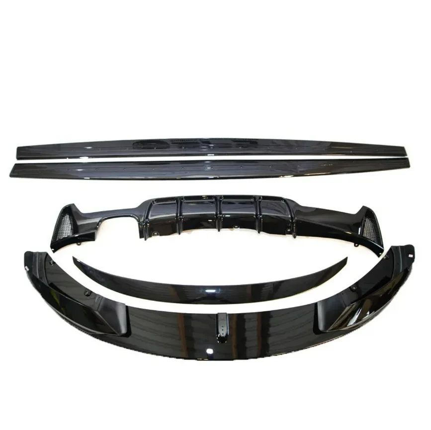 

Plastic MP M-Performance front bumper splitter lip rear diffuser side skirts spoilers for BMW 4 series F32