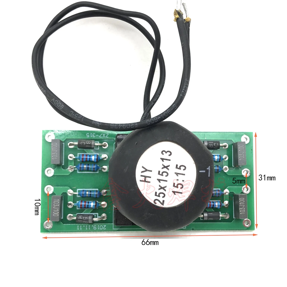 

ZX7 Single Tube IGBT Inverter Welding Machine Driver Board Ring T25 15:15 Drive Small Board Trigger Board