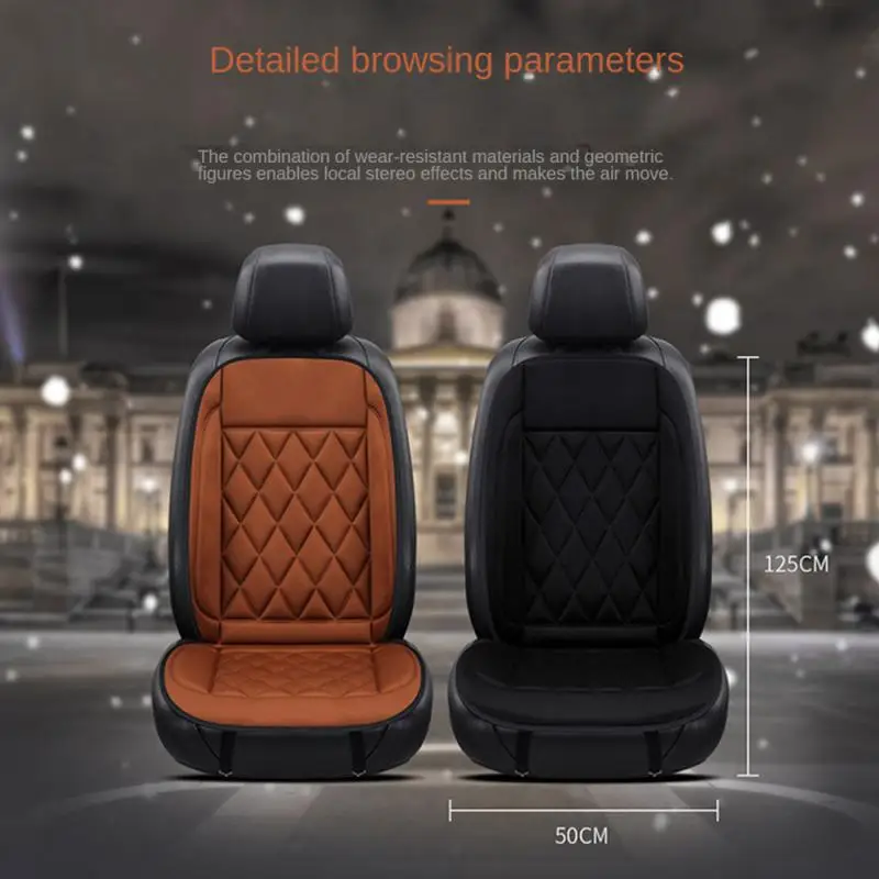 

Плюшевая подушка для сиденья прочная Удобная Подогреваемая Подушка сиденья противоскользящая Универсальная автомобильная Интерьерная подушка обогрев 20 Вт автомобильные принадлежности