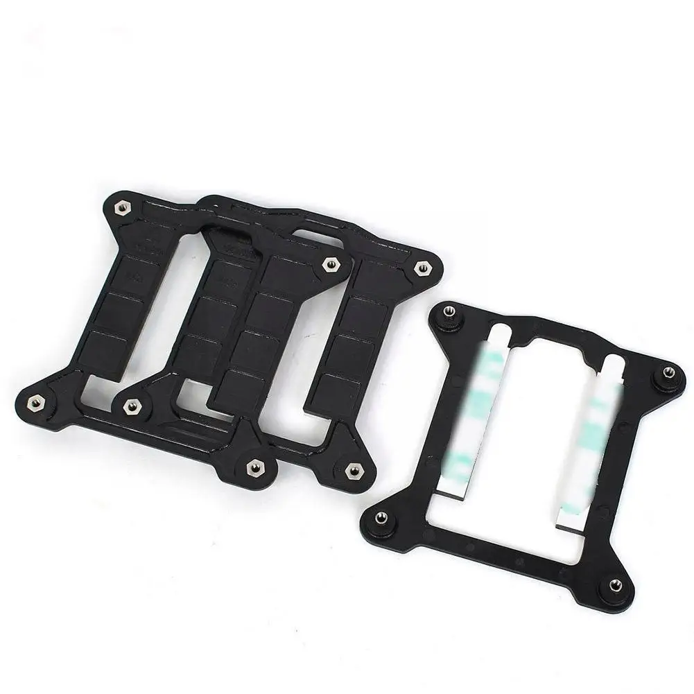 

LGA 115X 1150 1155 1156 PC Plastic Backplate CPU Cooler Backplane Bracket 75x75mm Radiators Shipping Heatsink Cooling CPU F M3Q6