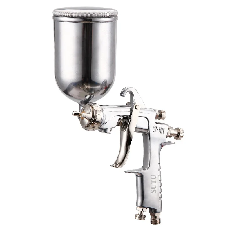 

W-101S/G Spray Gun 1.8MM Nozzle High Atomization Painting Gun Oil/Water Based Paint Repair Air Spray Guns Airbrush