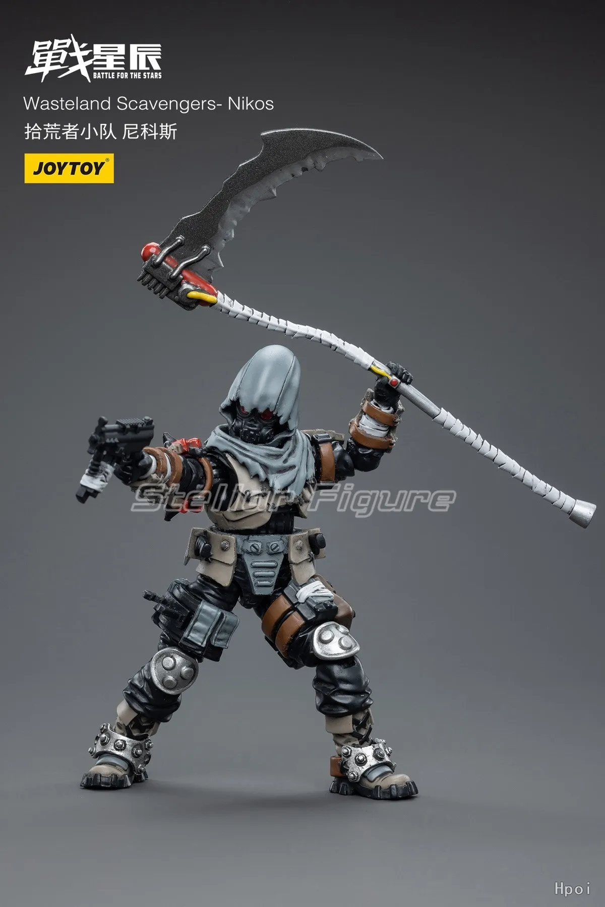 Фото 【SF】JOYTOY 1/18 Фигурка Wasteland Scavengers-Nikos Lendal Simeon-Spud 3 шт. Модель игрушки Подарки Коллекция украшений №2