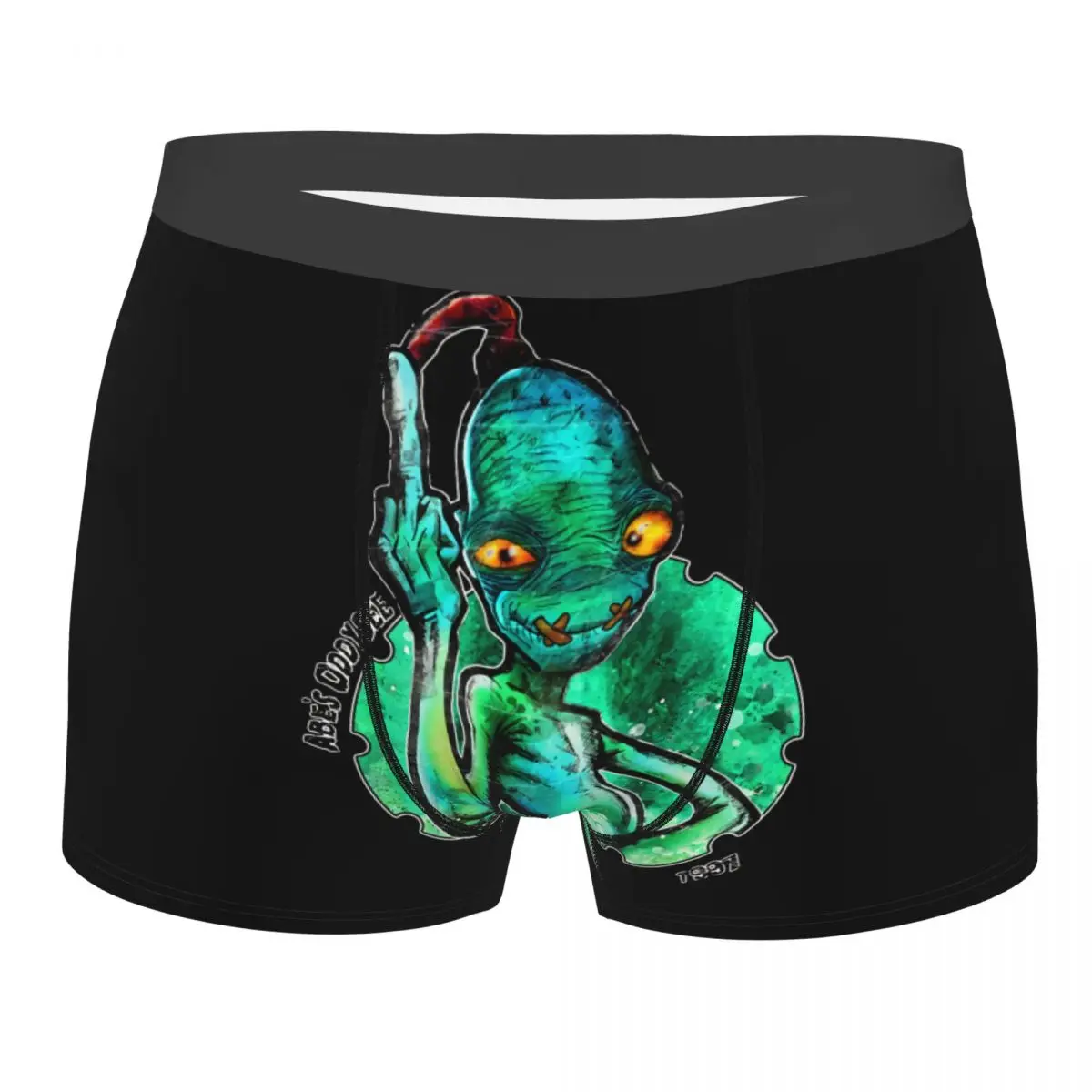 

Abe's Oddysee Man's Boxer Briefs Underpants OddWorld Game Highly Breathable High Quality Gift Idea
