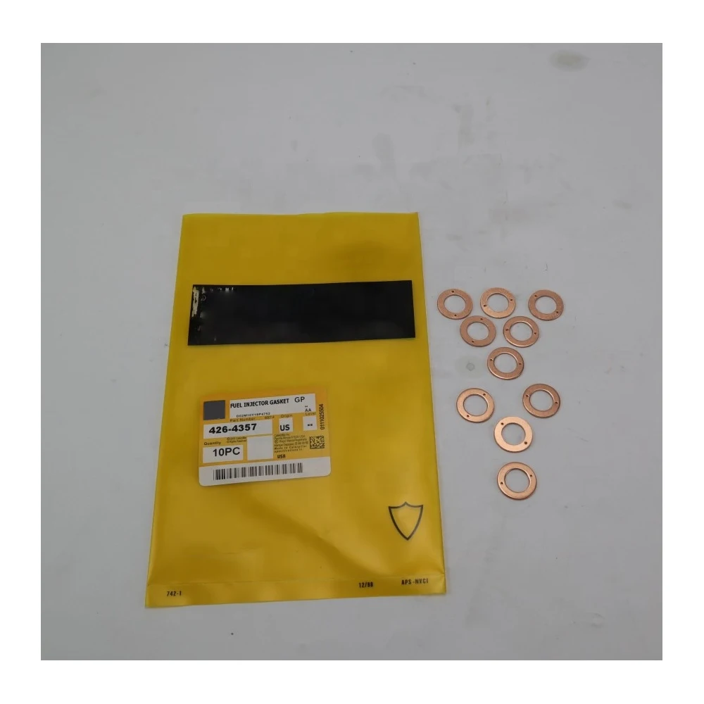 

426-4357 4264357 common rail fuel injector washer for Caterpillar for CAT C2.2 engine 226B 226B3 232B 3013 3024