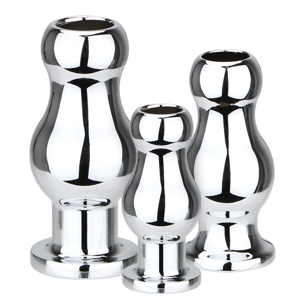 Полая Анальная Пробка Секс-Игрушки Для Женщин Мужчин Гей Анальный Расширитель