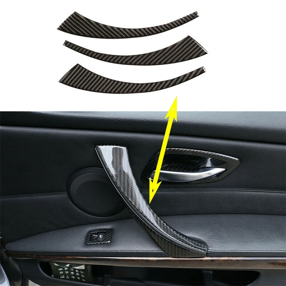 

3 шт., подлокотник из углеродного волокна для BMW 3 серии E90 E92 2005-2012