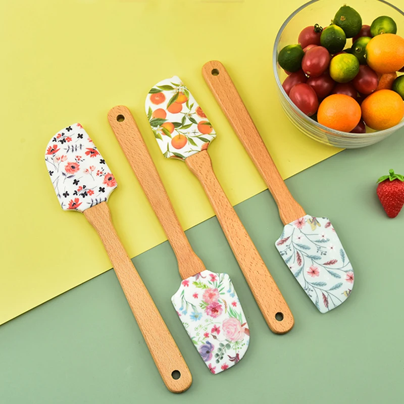 

Mini Silicone Spatula Cake Cream Spatula Split Butter Spatula Cake Decoration Tool Kitchen Baking Accessories