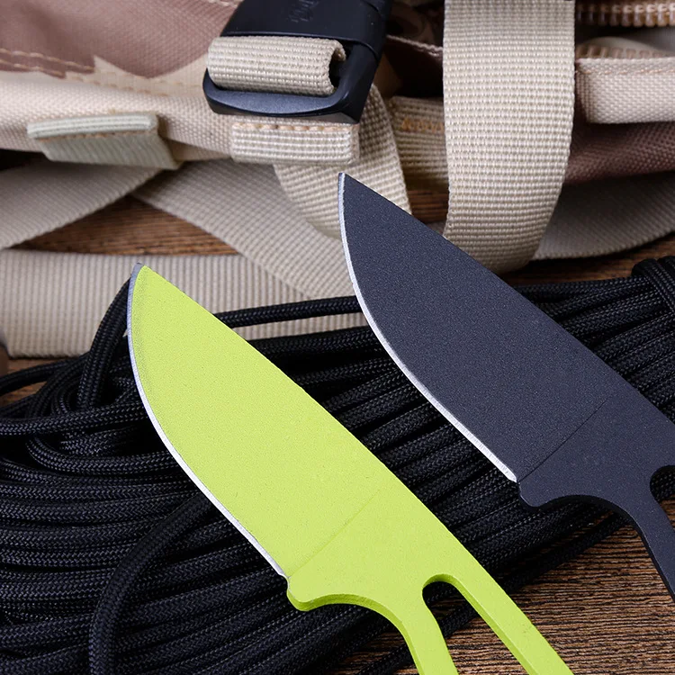 CS холодный нож с фиксированным лезвием прямой швейцарский уличный карманный для