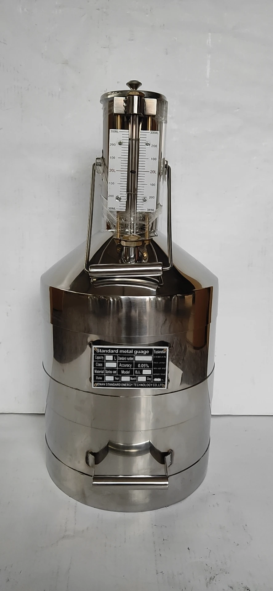 Резервуар со стандартным бензиновым калибром 20 л Серафин типа Ss Dikke Hals Standaard