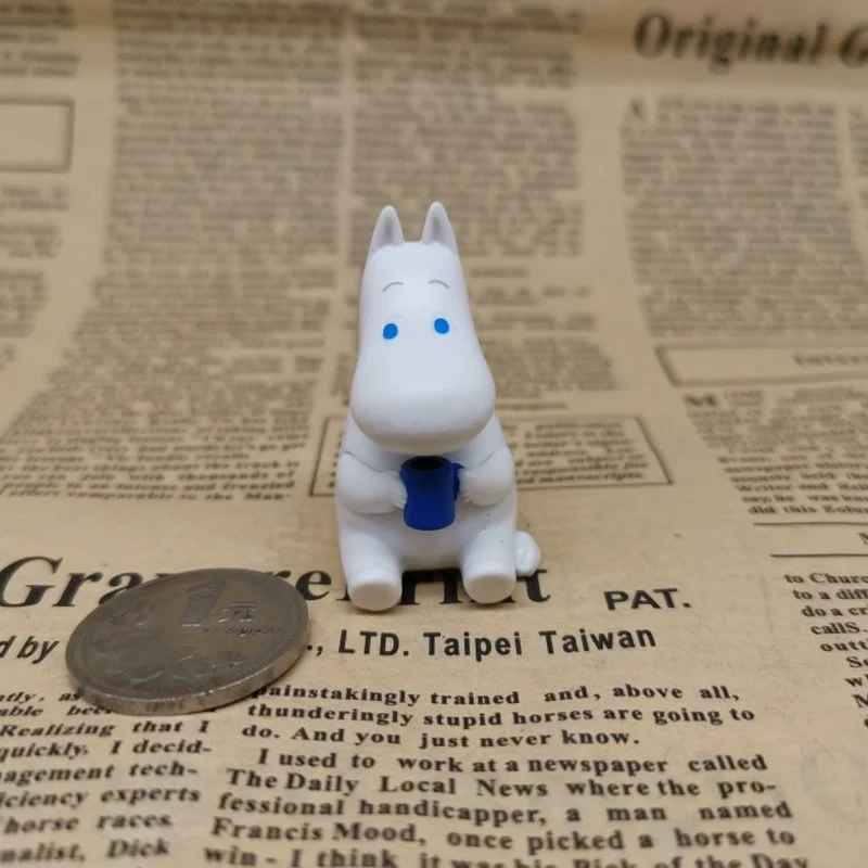 Оригинальные Объемные фигурки муминов из аниме жирная семья героев Милая модель