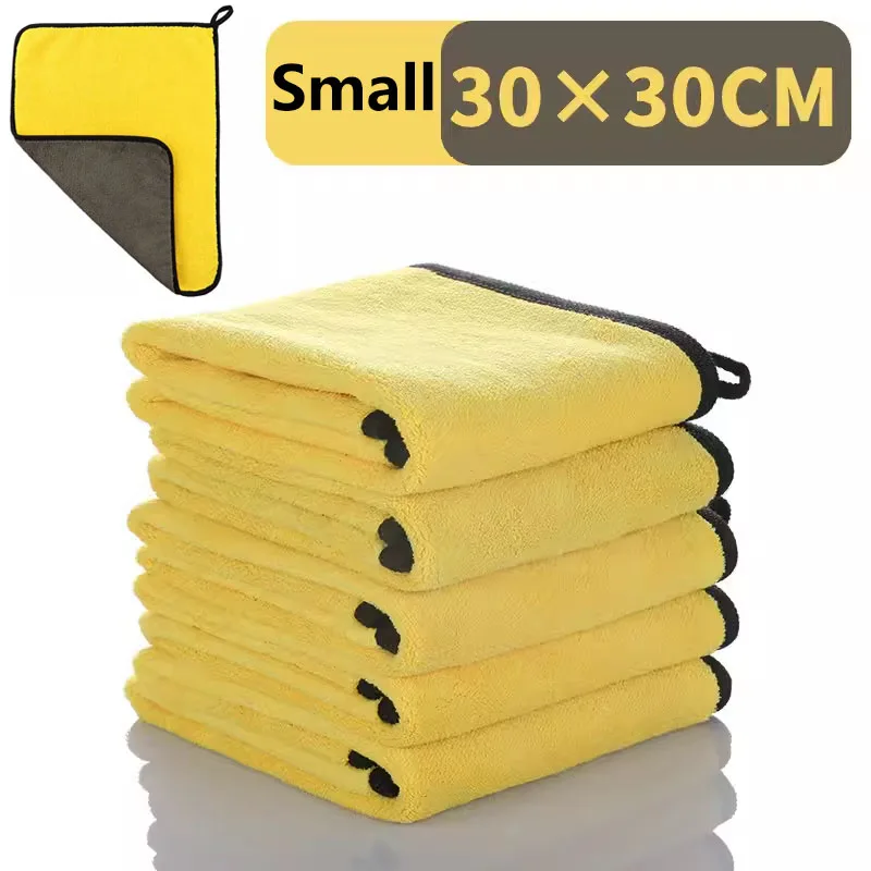 

1/5/10 шт., тряпки из микрофибры для чистки автомобиля