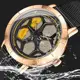 Fashion Men Rim Hub Watch Custom Design Car WristWatch Stainless not Printing Racing Wheel Rim Hub Watch Man Relogio Masculino Other Image