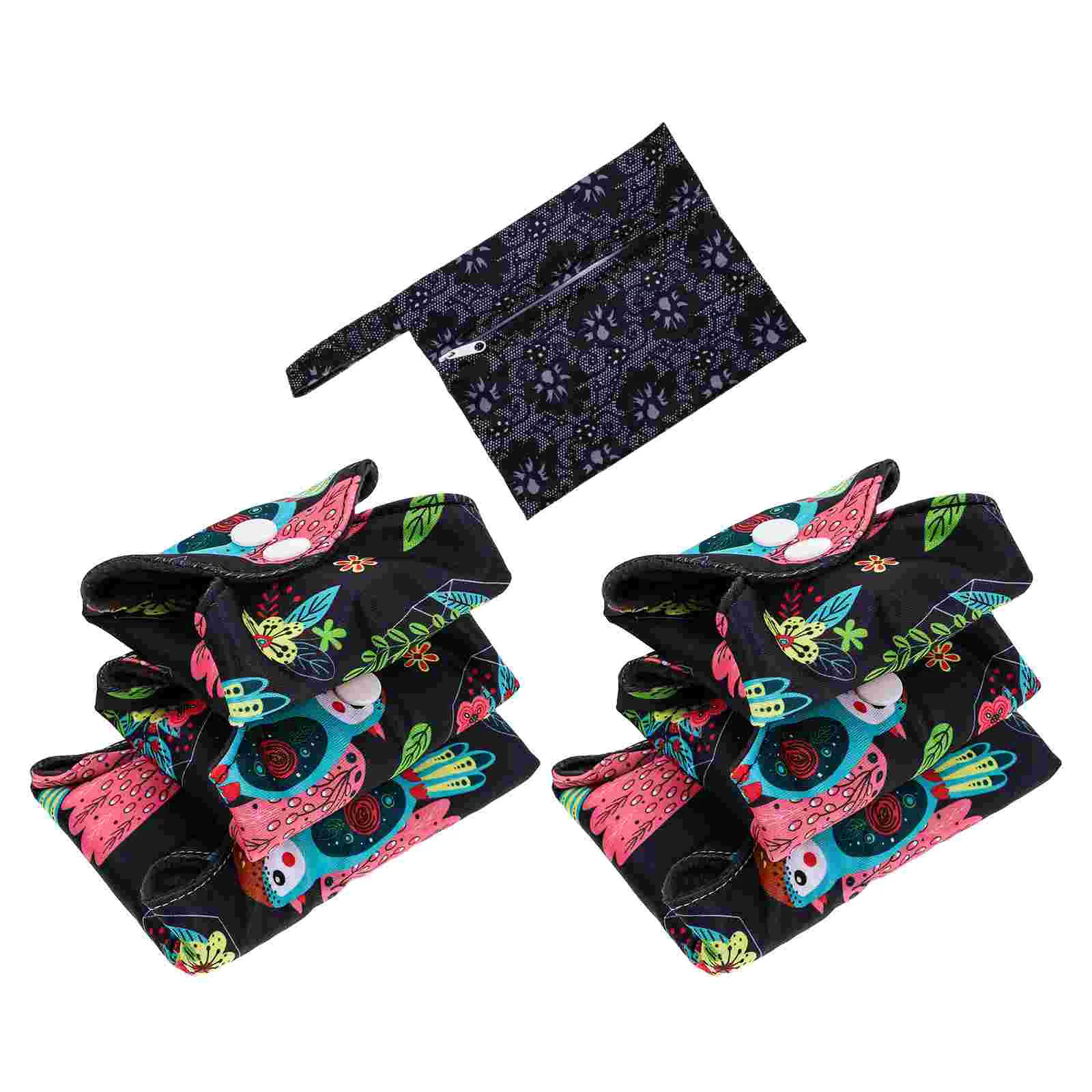 

Practical Durable Washable Bamboo Charcoal Sanitary Pads for Female Ladies