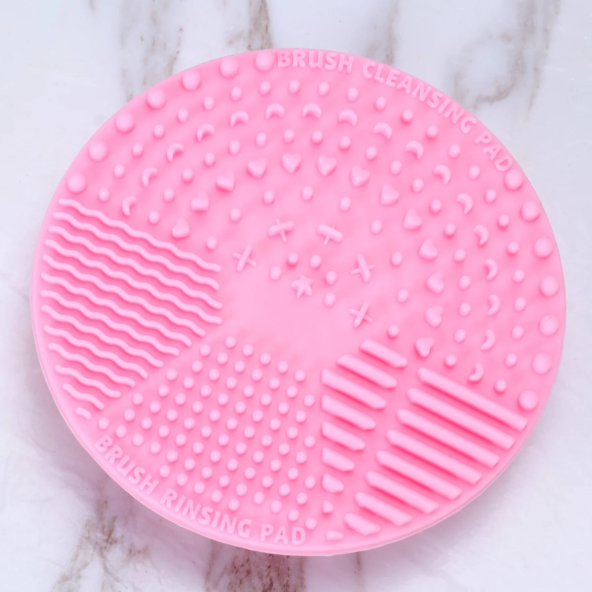 

Brush Makeup Cleaning Pad Cleaner Brushes Mat Washing Tool Round Pads Portable Silicone Eyescrubber Shampoo Accessoriessolution