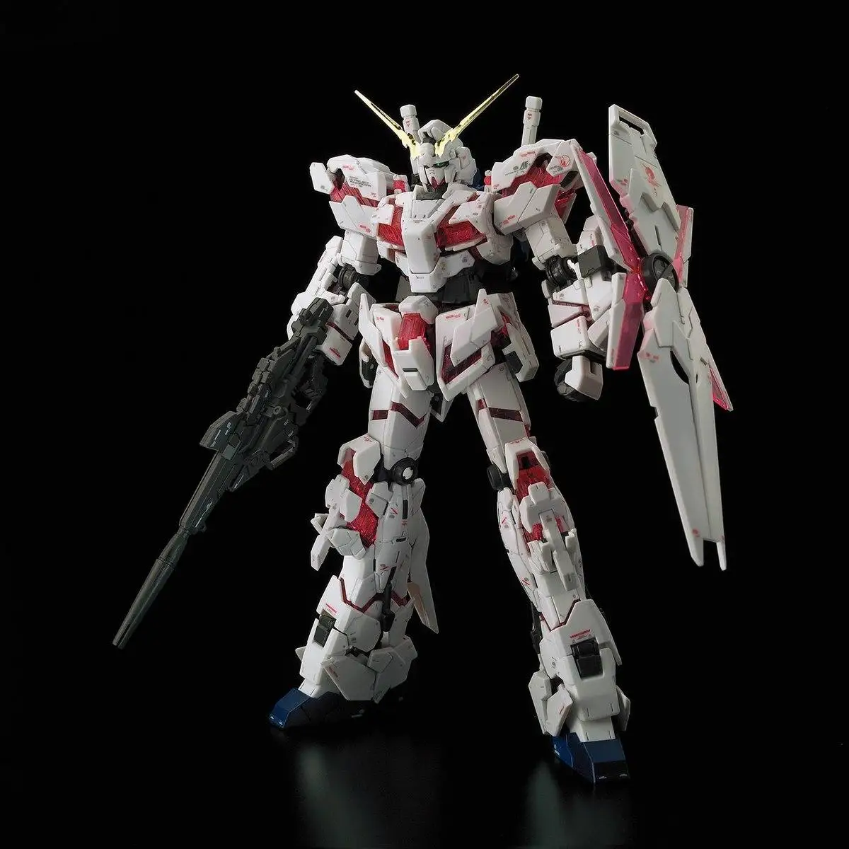 Фото В наличии Bandai Original BOX RG 1/144 мобильный костюм UNICORN GUNDAM аниме полная сборка фигурка модель комплект игрушки подарки для детей №2