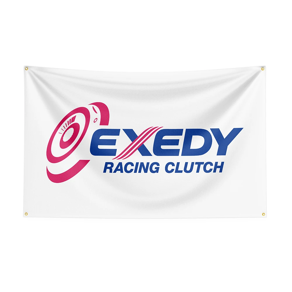 

90x150 см Exedys, флаг из полиэстера, печатная фотография для гоночного декора
