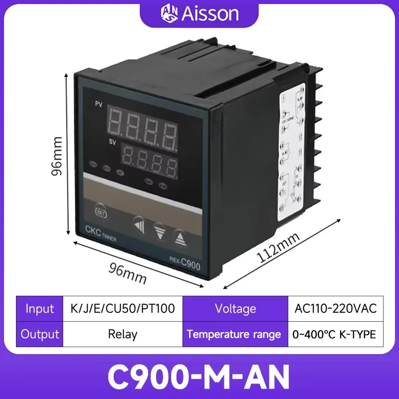 

REX-C100 C400 C700 C900 Терморегулятор температуры CKCTINNER