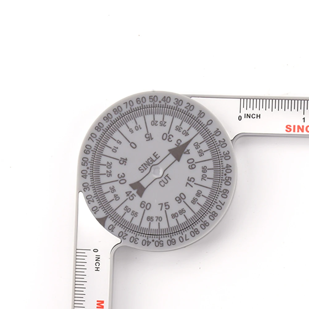 

1 Pc 360 Degree Miter Saw Protractor Leveling Bubble Angle Finder Miter With Pencil Professional Woodworking Measuring Tools