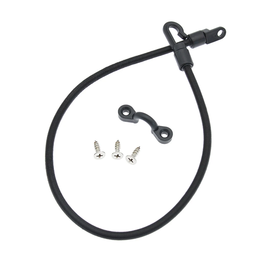 

Shoreline Marine Propel Gear Kayak Paddle Holder Bungee Cord Kit Elastic Rope+Hump Buckle+Hook+Fixing Buckle+Screw
