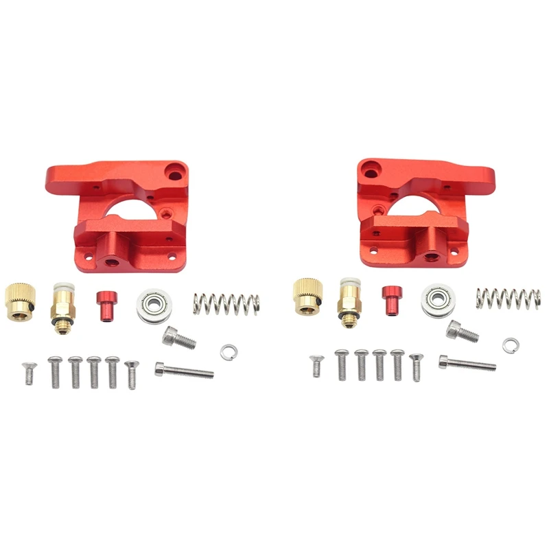 

CR-10 Red Extruder Upgrade Replacement Kit, Suitable For Creality Ender 3, CR-10, CR-10S, CR-10 S4, CR-10 S5