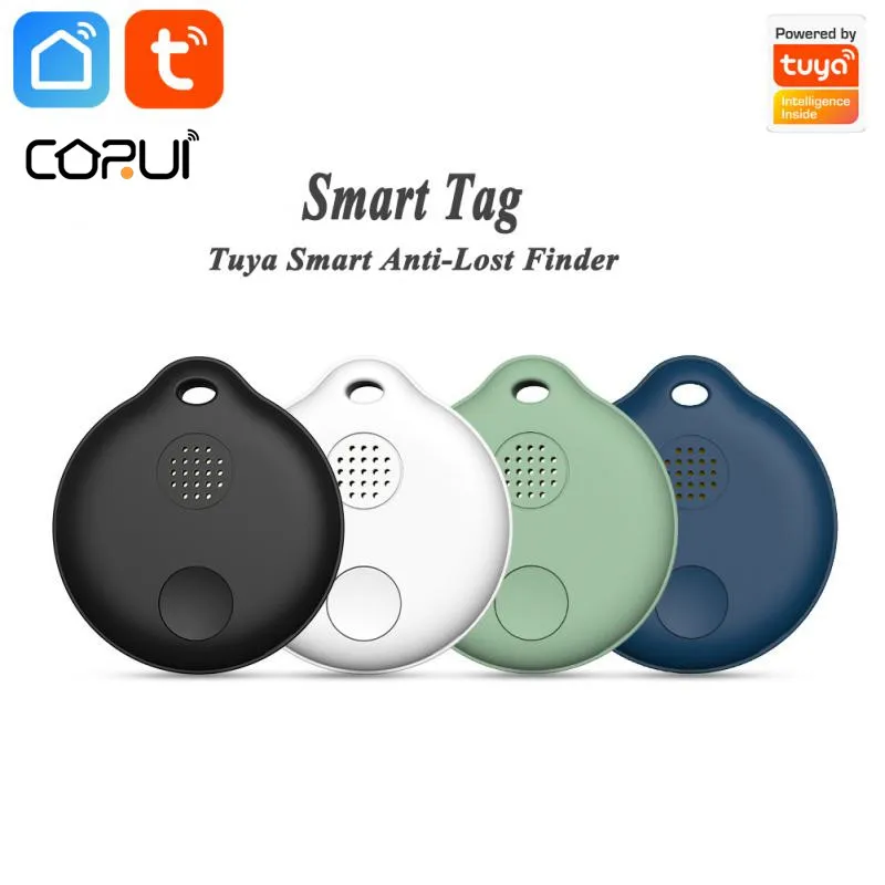 

CORUI Tuya Bluetooth Smart Tags Key Anti-lost Device Pet Anti-lost Location Tracker Smart Life Tracker Item Finder Smart Home