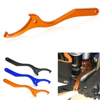 motorcycle rear damping shock spanner wrench for sx sxf xc xcf exc excf 125 200 250 300 350 400 450 500for husqvarna te tc