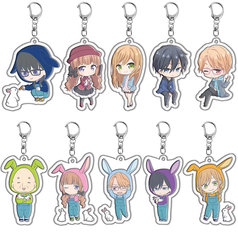 Брелок с аниме Мой любовный рассказ Yamada-kun At Lv999 брелки мультяшным рисунком для