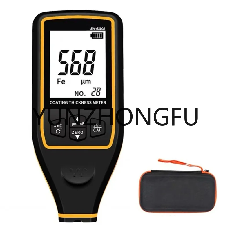 

Цифровой Ручной измеритель толщины лакокрасочного покрытия 0-1700 мкм, автоматический измеритель толщины лакокрасочного покрытия FE/NFE, тестер толщины лакокрасочного покрытия