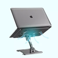 cooling rack folding adjustable angle office desktop portable holder non slip aluminum alloy laptop stand 10 17 3 inch universal