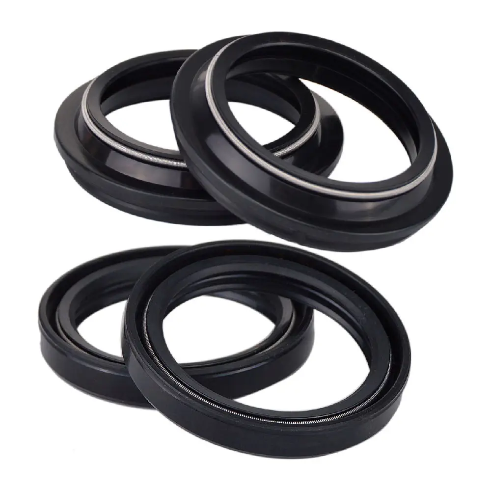 

43x55x8 Motor Front Shock Absorber Fork Damper Oil Seal and 43x55 Dust Cover 43*55*8 43 55 8 43*55