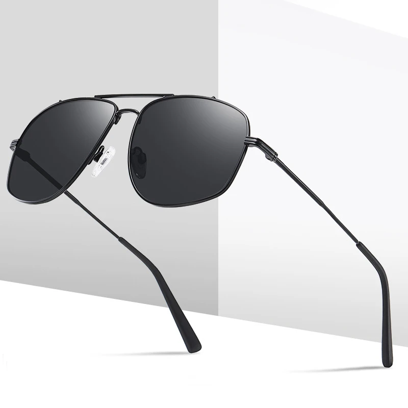 

Luxury Men's Polarized Sunglasses Driving Sun Glasses For Men Women Brand Designer Male Black Pilot Sunglasses UV400 Model 3344
