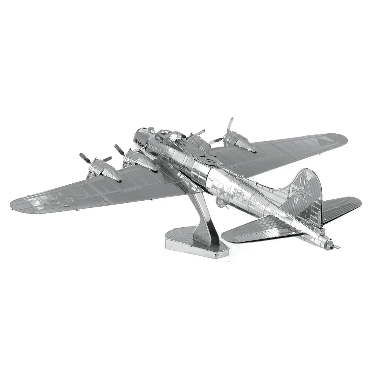 B17 Bomber Flying Fortress 3D Metal Puzzle Military Fighter Assembly Model Building Blocks Jigsaw Toys For Adult Kids
