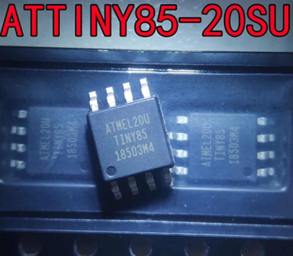 Чип микроконтроллера ATTINY85-20SU SOP-8 8 бит оригинальный аутентичный | Электронные