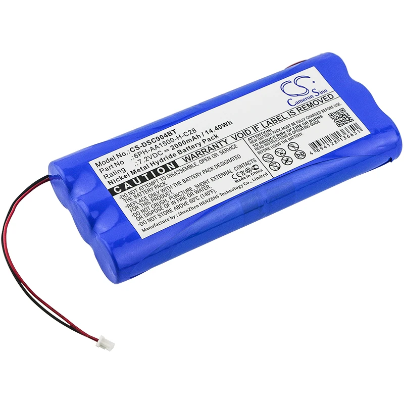 Аккумулятор CS 2000 мАч для беспроводного датчика ds415 17-145A Impassa SCW9045 для DSC 6PH-AA1500-H-C28 Аккумулятор CS 2000 мАч для беспроводного датчика ds415 17-145A Impassa SCW9045 для DSC 6PH-AA1500-H-C28