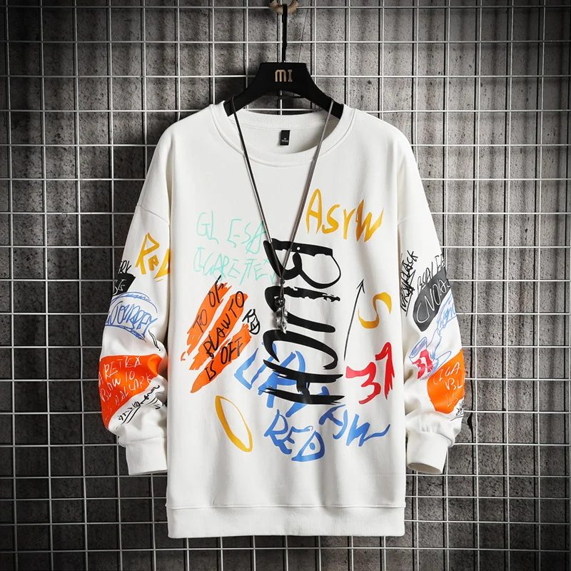 

Men's T-Shirts Men's Fall 2021 Oversized 100% Cotton Long Sleeves T-Shirts Japanese Streetwear Vintage Black T-Shirts for Men