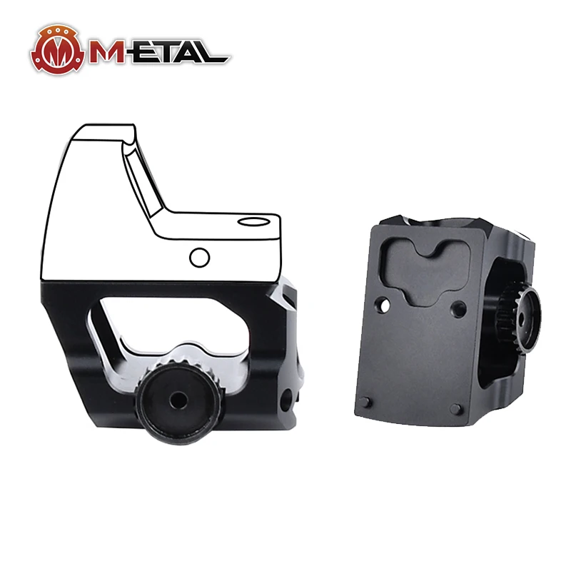 

Tactical RMR Scope Mount LEAP 04 Metal Red Dot Sight Base Fit 20mm Picatinny Rail Airsoft Hunting Rifle Weapon Riser Accessories