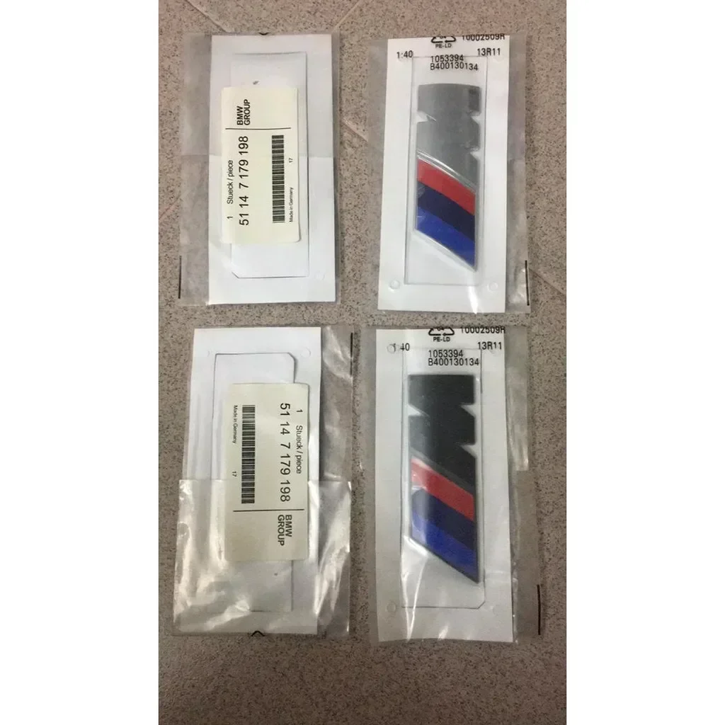 

3D ABS M логотип кузова автомобиля боковой значок кузова задний багажник декоративная наклейка модификация автомобиля аксессуар для всех BMW M Power X1 X3 X5 X7 E71