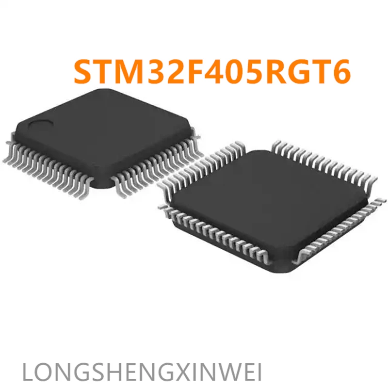 

Микроконтроллер STM32F405RGT6 STM32F405 32F405RGT6, 32-битный чип, 1 Мб флэш-памяти LQFP64, 1 шт.