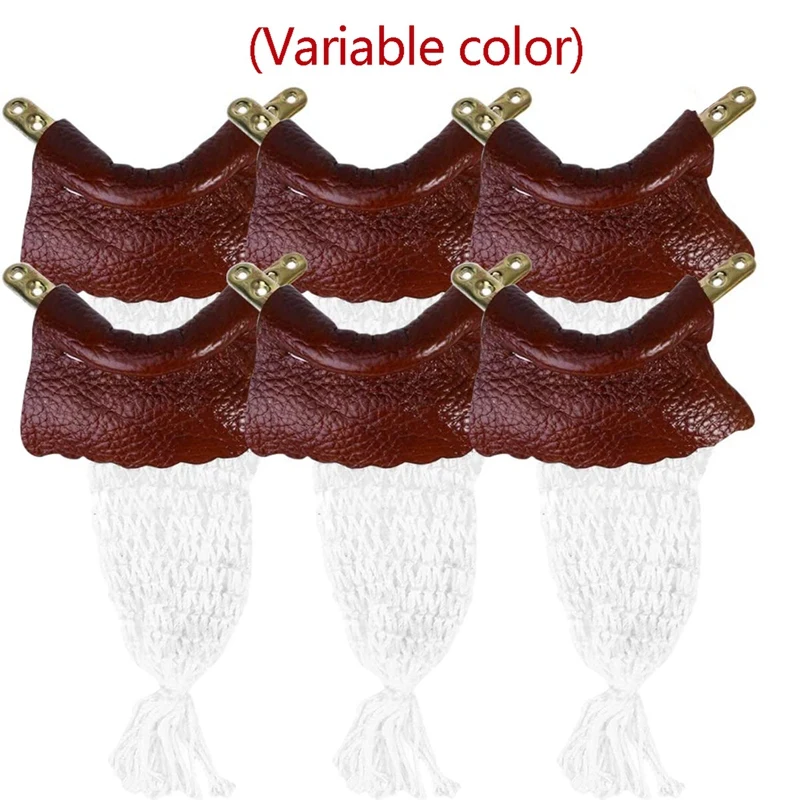 

Snooker Pocket Nets Billiard Pool Table Pocket Net Replacement Snooker Table Leather Pockets Set Of 6