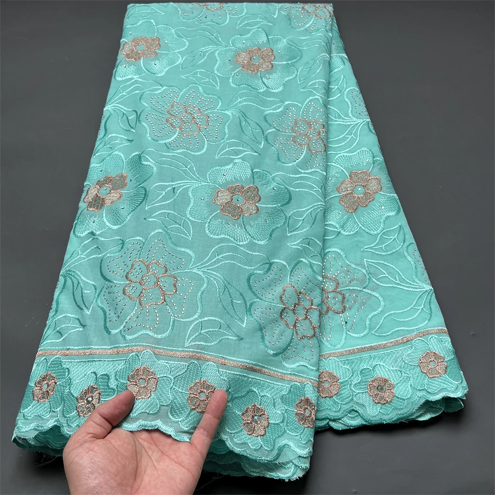 

Французская кружевная ткань из органзы с блестками, африканская сетка, тюль 2023, высококачественные нигерийские сетчатые ткани 5 ярдов для шитья платья zp140
