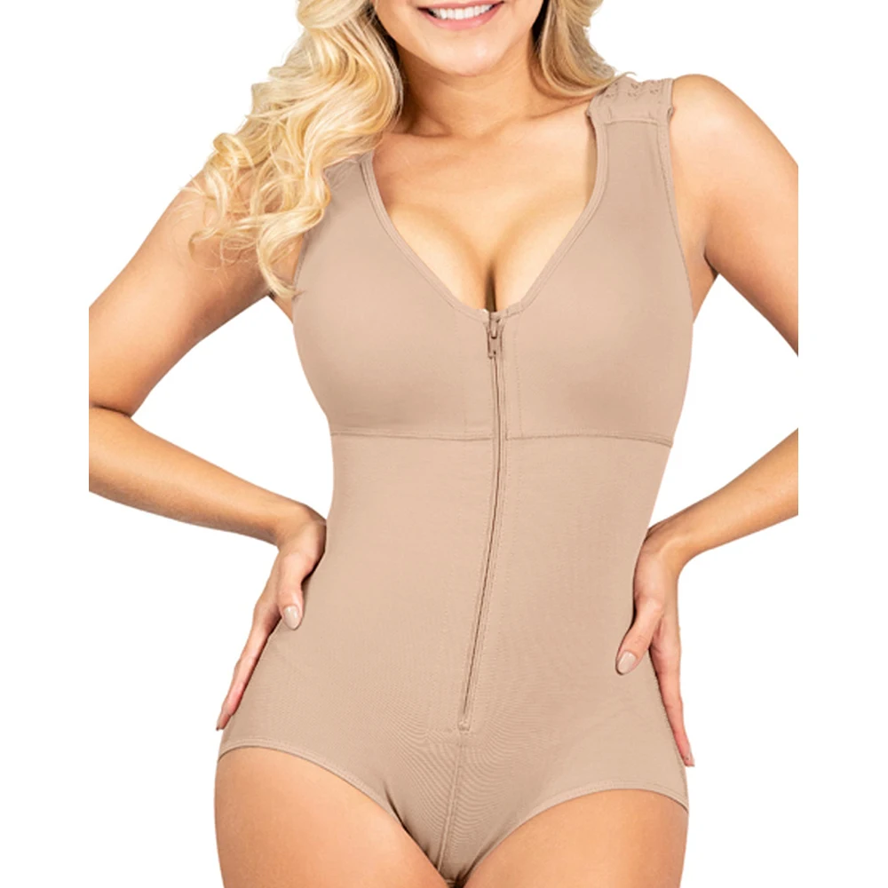 Fajas Colombian Girdle Waist Trainer Butt Lifter Shapewear Women Tummy Control Body Shaper Front Hooks Sheath Slimming Flat