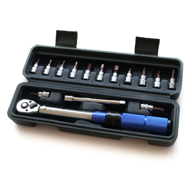 15 шт. регулируемый динамометрический ключ набор для ремонта велосипедов