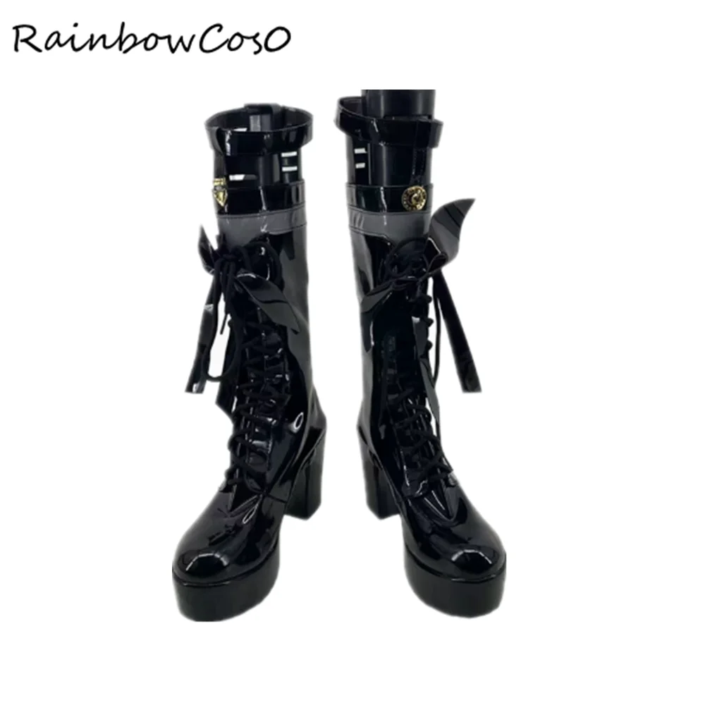 Hoshikawa sara виртуальный YouTuber VTuber косплей обувь сапоги игра аниме Хэллоуин RainbowCos0 W4291