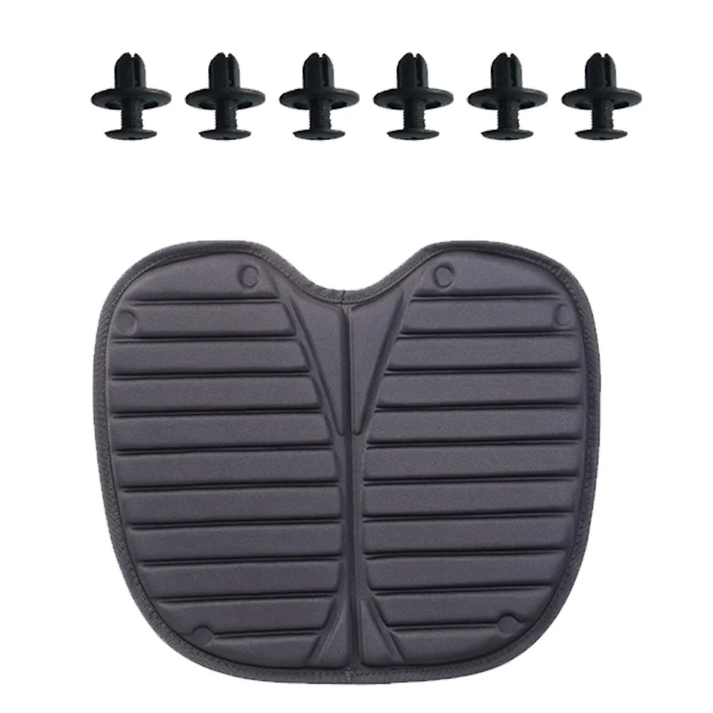 

Fishing Kayaks Ocean Boat Cushion EVA Canoe Seat Sit-on 37.5X32CM Black Composite Material Rowing