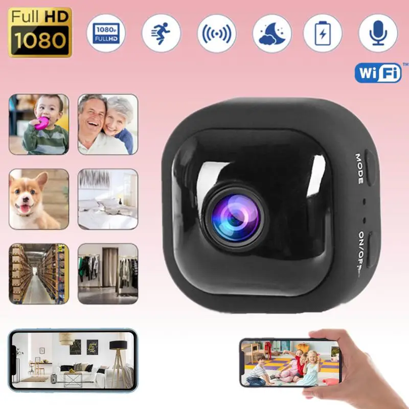 

Беспроводная мини-Ip-камера A10 с поддержкой Wi-Fi, 1080p