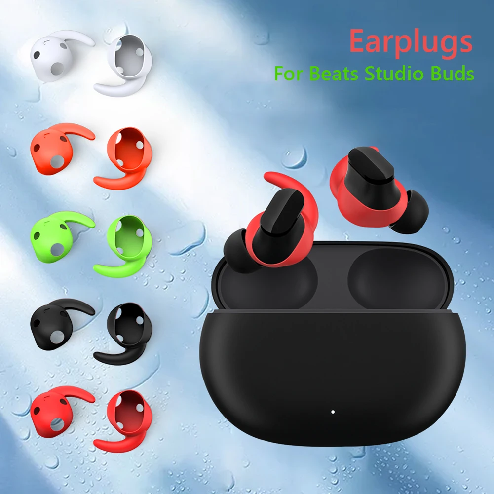 

5 Pairs In-Ear Silicone Earplug Cover for Beats Studio Buds Earbuds Earphone Cups Replacement Anti-Slip Anti-Drop