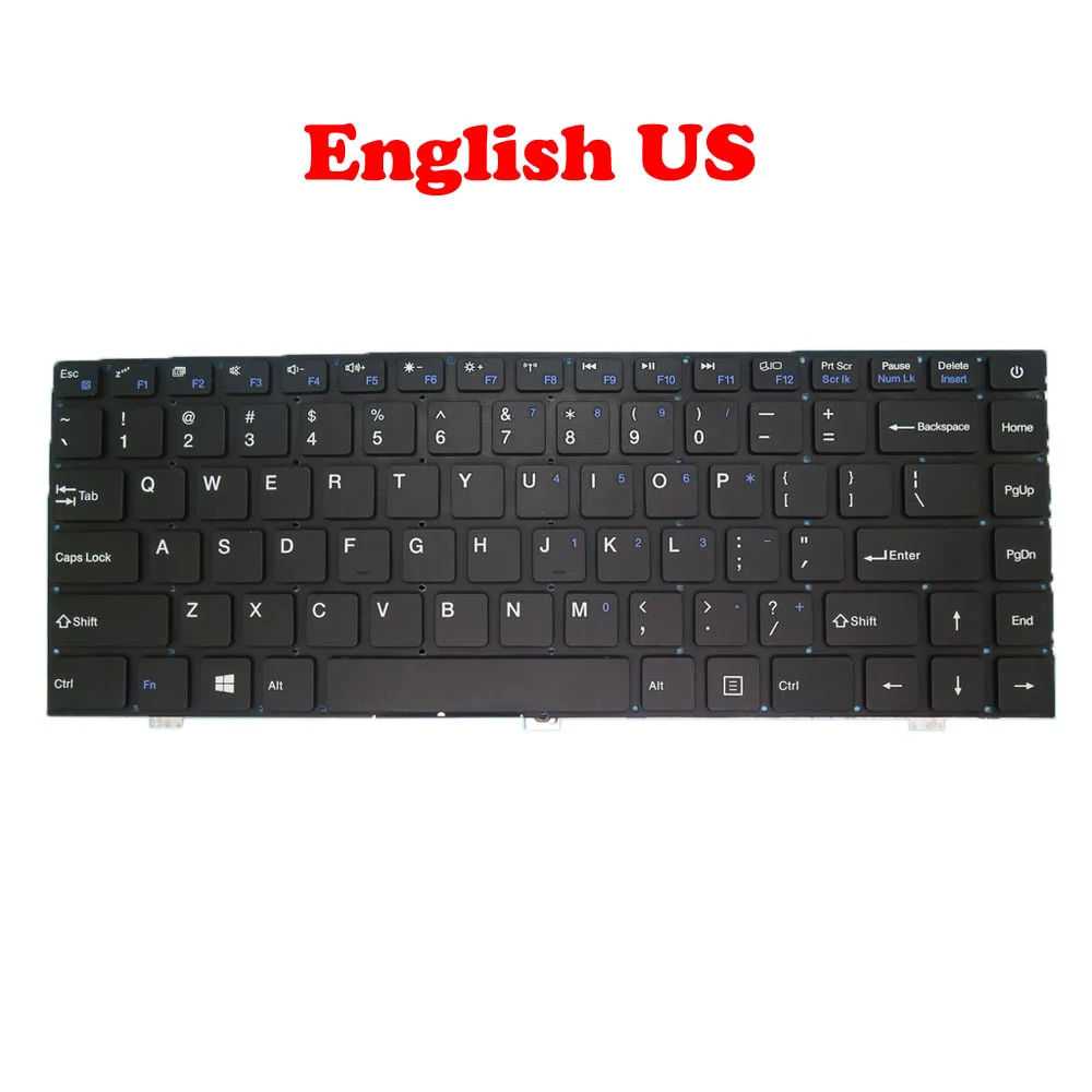 Клавиатура для ноутбука перемычка EZbook 3 Plus MB11 3L PRO MB12 MB13 английский американский