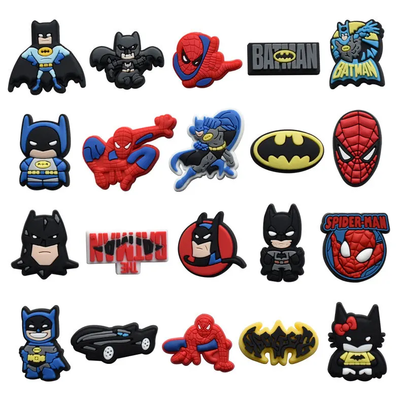 

20 шт./упаковка, декоративные пряжки из ПВХ для обуви